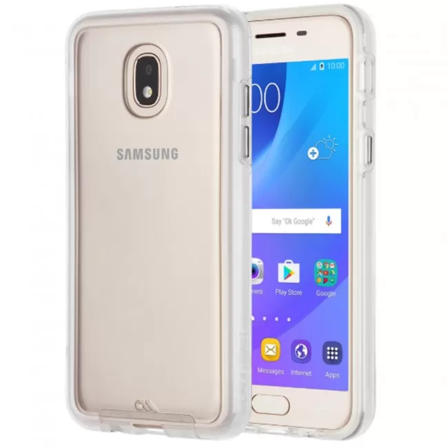 Case-Mate Naked Tough Case for Samsung Aura J3 - Clear Case-Mate Naked Tough Case for Samsung Aura J3 - Clear